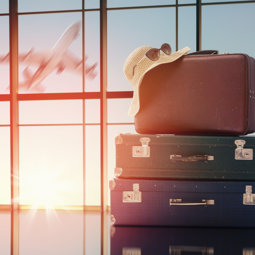 suitcases
